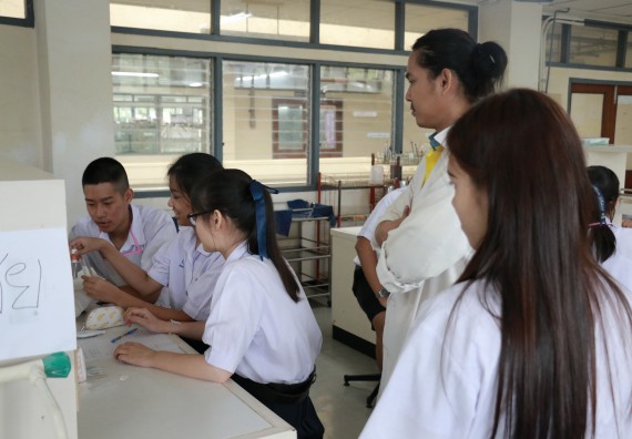 ภาพกิจกรรม การแข่งขันทักษะทางวิทยาศาสตร์และเทคโนโลยี มัธยมศึกษาปีที่ 4-6 ประจำปี 2561