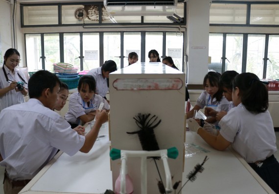 ภาพกิจกรรม การแข่งขันทักษะทางวิทยาศาสตร์และเทคโนโลยี มัธยมศึกษาปีที่ 4-6 ประจำปี 2561