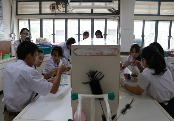 ภาพกิจกรรม การแข่งขันทักษะทางวิทยาศาสตร์และเทคโนโลยี มัธยมศึกษาปีที่ 4-6 ประจำปี 2561