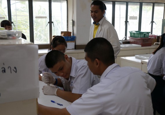 ภาพกิจกรรม การแข่งขันทักษะทางวิทยาศาสตร์และเทคโนโลยี มัธยมศึกษาปีที่ 4-6 ประจำปี 2561