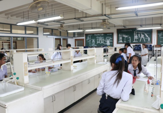 ภาพกิจกรรม การแข่งขันทักษะทางวิทยาศาสตร์และเทคโนโลยี มัธยมศึกษาปีที่ 4-6 ประจำปี 2561