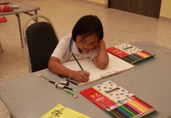 ภาพกิจกรรม การประกวดภาพวาดจินตนาการทางวิทยาศาสตร์  ประถมศึกษาปีที่ 1-3 ประจำปี 2561