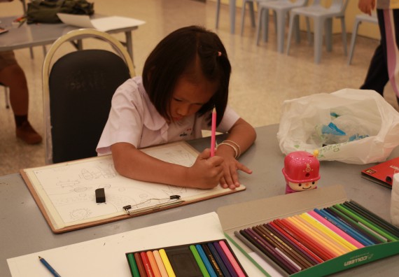 ภาพกิจกรรม การประกวดภาพวาดจินตนาการทางวิทยาศาสตร์  ประถมศึกษาปีที่ 1-3 ประจำปี 2561