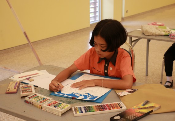 ภาพกิจกรรม การประกวดภาพวาดจินตนาการทางวิทยาศาสตร์ ประถมศึกษาปีที่ 4-6 ประจำปี 2561