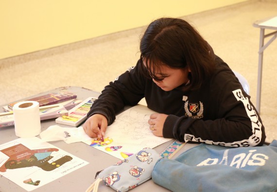 ภาพกิจกรรม การประกวดภาพวาดจินตนาการทางวิทยาศาสตร์ ประถมศึกษาปีที่ 4-6 ประจำปี 2561