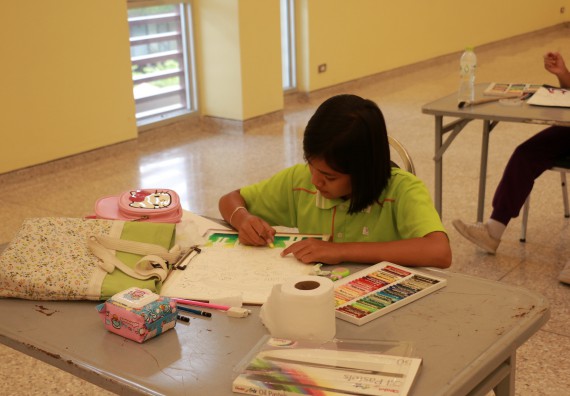 ภาพกิจกรรม การประกวดภาพวาดจินตนาการทางวิทยาศาสตร์ ประถมศึกษาปีที่ 4-6 ประจำปี 2561