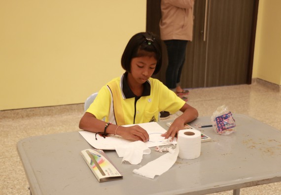 ภาพกิจกรรม การประกวดภาพวาดจินตนาการทางวิทยาศาสตร์ ประถมศึกษาปีที่ 4-6 ประจำปี 2561