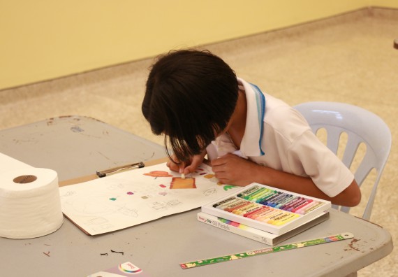 ภาพกิจกรรม การประกวดภาพวาดจินตนาการทางวิทยาศาสตร์ ประถมศึกษาปีที่ 4-6 ประจำปี 2561