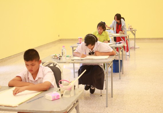 ภาพกิจกรรม การประกวดภาพวาดจินตนาการทางวิทยาศาสตร์ มัธยมศึกษาปีที่ 1-3 ประจำปี 2561