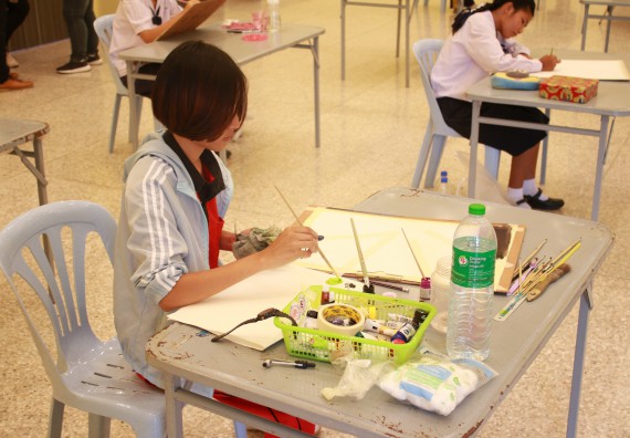 ภาพกิจกรรม การประกวดภาพวาดจินตนาการทางวิทยาศาสตร์ มัธยมศึกษาปีที่ 1-3 ประจำปี 2561