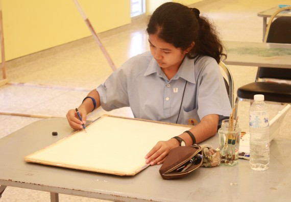 ภาพกิจกรรม การประกวดภาพวาดจินตนาการทางวิทยาศาสตร์ มัธยมศึกษาปีที่ 1-3 ประจำปี 2561