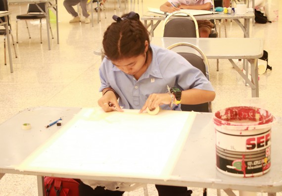 ภาพกิจกรรม การประกวดภาพวาดจินตนาการทางวิทยาศาสตร์ มัธยมศึกษาปีที่ 4-6 ประจำปี 2561