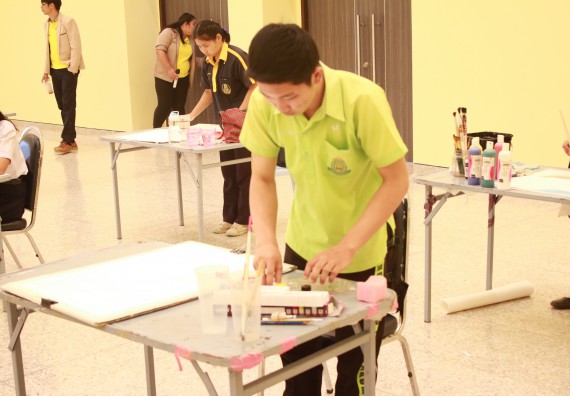 ภาพกิจกรรม การประกวดภาพวาดจินตนาการทางวิทยาศาสตร์ มัธยมศึกษาปีที่ 4-6 ประจำปี 2561