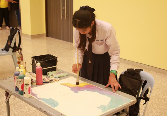 ภาพกิจกรรม การประกวดภาพวาดจินตนาการทางวิทยาศาสตร์ มัธยมศึกษาปีที่ 4-6 ประจำปี 2561