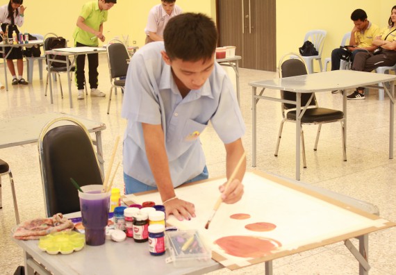 ภาพกิจกรรม การประกวดภาพวาดจินตนาการทางวิทยาศาสตร์ มัธยมศึกษาปีที่ 4-6 ประจำปี 2561