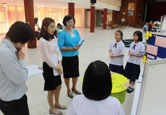 ภาพกิจกรรม การประกวดโครงงานวิทยาศาสตร์ (STEM) ประถมศึกษาปีที่ 4-6 ประจำปี 2561