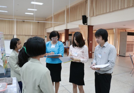 ภาพกิจกรรม การประกวดโครงงานวิทยาศาสตร์ (STEM) ประถมศึกษาปีที่ 4-6 ประจำปี 2561