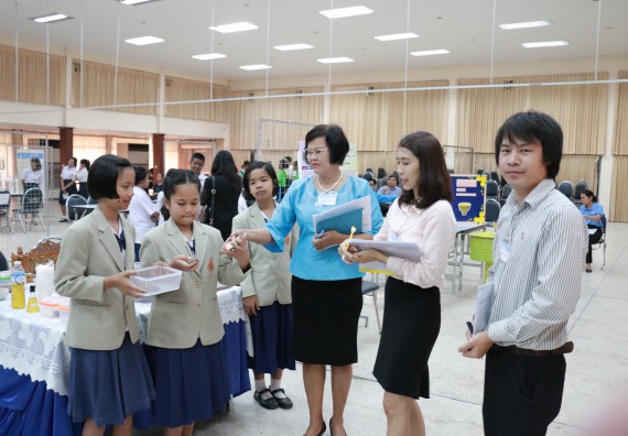 ภาพกิจกรรม การประกวดโครงงานวิทยาศาสตร์ (STEM) ประถมศึกษาปีที่ 4-6 ประจำปี 2561