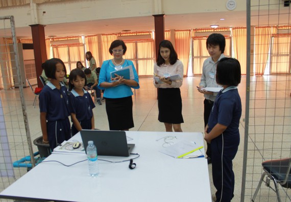 ภาพกิจกรรม การประกวดโครงงานวิทยาศาสตร์ (STEM) ประถมศึกษาปีที่ 4-6 ประจำปี 2561