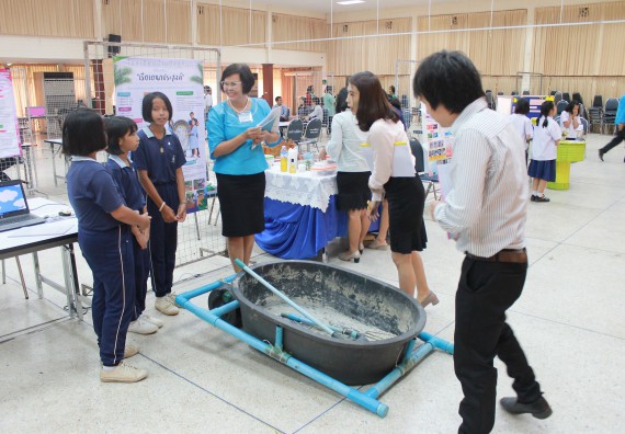 ภาพกิจกรรม การประกวดโครงงานวิทยาศาสตร์ (STEM) ประถมศึกษาปีที่ 4-6 ประจำปี 2561