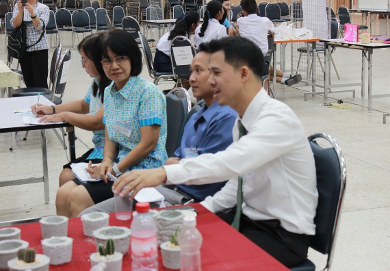 ภาพกิจกรรม การประกวดโครงงานวิทยาศาสตร์ (STEM) มัธยมศึกษาปีที่ 4-6 ประจำปี 2561