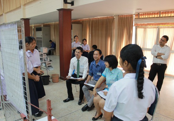 ภาพกิจกรรม การประกวดโครงงานวิทยาศาสตร์ (STEM) มัธยมศึกษาปีที่ 4-6 ประจำปี 2561