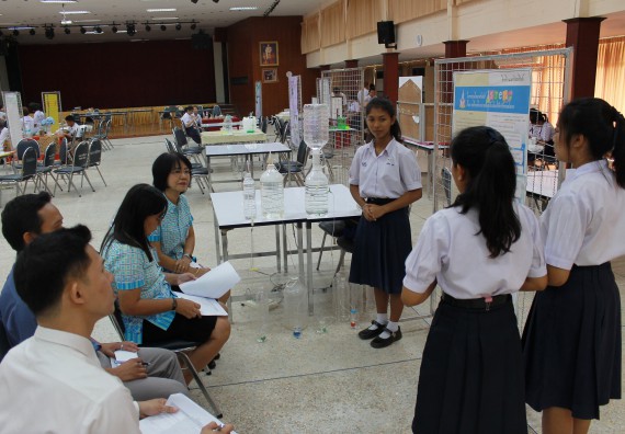 ภาพกิจกรรม การประกวดโครงงานวิทยาศาสตร์ (STEM) มัธยมศึกษาปีที่ 4-6 ประจำปี 2561