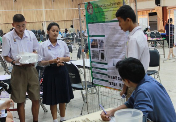 ภาพกิจกรรม การประกวดโครงงานวิทยาศาสตร์ (STEM) มัธยมศึกษาปีที่ 4-6 ประจำปี 2561