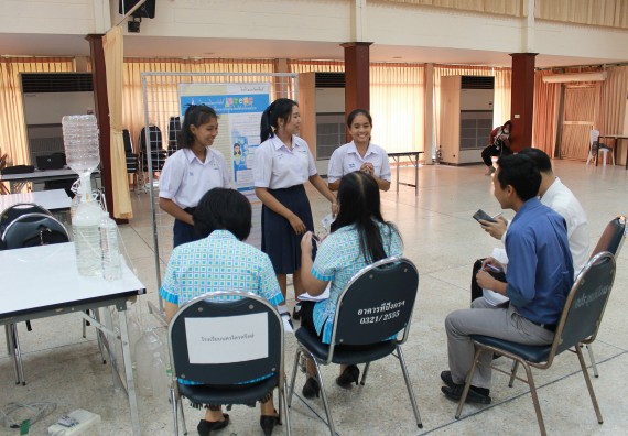 ภาพกิจกรรม การประกวดโครงงานวิทยาศาสตร์ (STEM) มัธยมศึกษาปีที่ 4-6 ประจำปี 2561