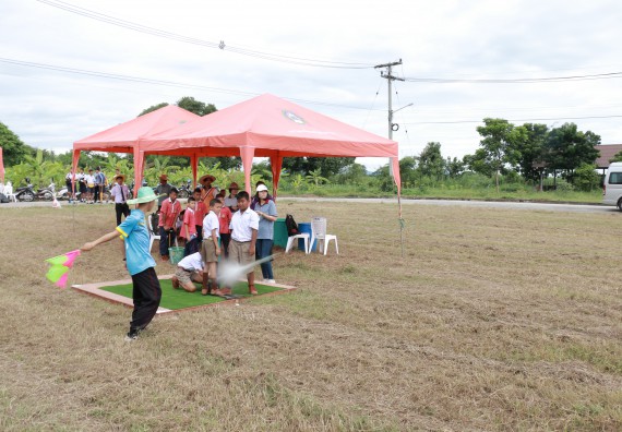 ภาพกิจกรรม การแข่งขันจรวดขวดน้ำ ประถมศึกษาปีที่ 1-6 ประจำปี 2561