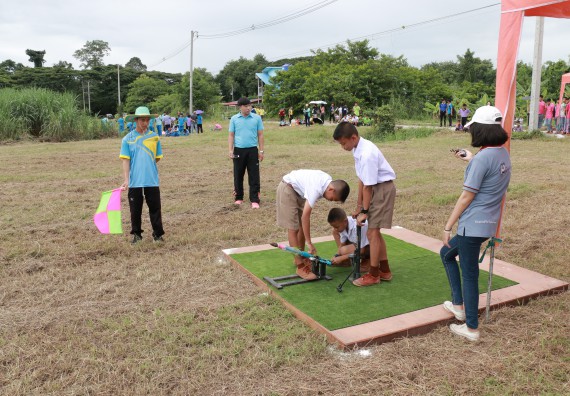 ภาพกิจกรรม การแข่งขันจรวดขวดน้ำ ประถมศึกษาปีที่ 1-6 ประจำปี 2561