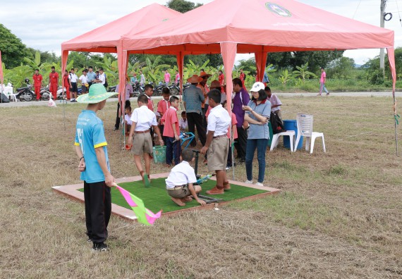 ภาพกิจกรรม การแข่งขันจรวดขวดน้ำ ประถมศึกษาปีที่ 1-6 ประจำปี 2561
