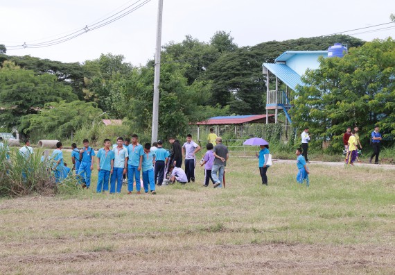 ภาพกิจกรรม การแข่งขันจรวดขวดน้ำ ประถมศึกษาปีที่ 1-6 ประจำปี 2561