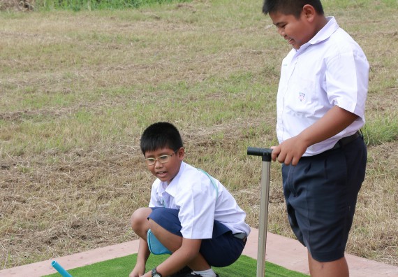 ภาพกิจกรรม การแข่งขันจรวดขวดน้ำ ประถมศึกษาปีที่ 1-6 ประจำปี 2561