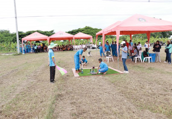 ภาพกิจกรรม การแข่งขันจรวดขวดน้ำ ประถมศึกษาปีที่ 1-6 ประจำปี 2561