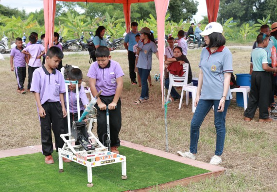 ภาพกิจกรรม การแข่งขันจรวดขวดน้ำ ประถมศึกษาปีที่ 1-6 ประจำปี 2561