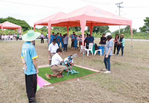 ภาพกิจกรรม การแข่งขันจรวดขวดน้ำ ประถมศึกษาปีที่ 1-6 ประจำปี 2561