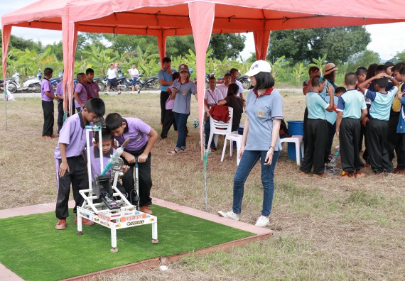 ภาพกิจกรรม การแข่งขันจรวดขวดน้ำ ประถมศึกษาปีที่ 1-6 ประจำปี 2561