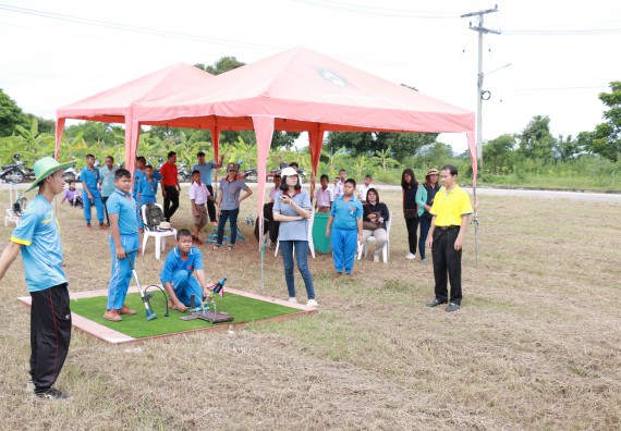 ภาพกิจกรรม การแข่งขันจรวดขวดน้ำ ประถมศึกษาปีที่ 1-6 ประจำปี 2561