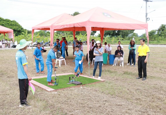 ภาพกิจกรรม การแข่งขันจรวดขวดน้ำ ประถมศึกษาปีที่ 1-6 ประจำปี 2561