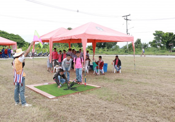 ภาพกิจกรรม การแข่งขันจรวดขวดน้ำ มัธยมศึกษาปีที่ 1-3 ประจำปี 2561