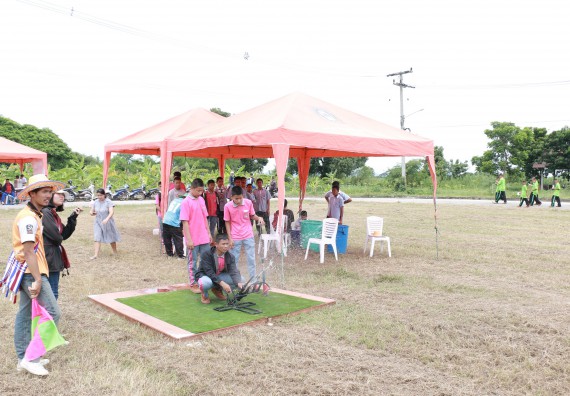 ภาพกิจกรรม การแข่งขันจรวดขวดน้ำ มัธยมศึกษาปีที่ 1-3 ประจำปี 2561