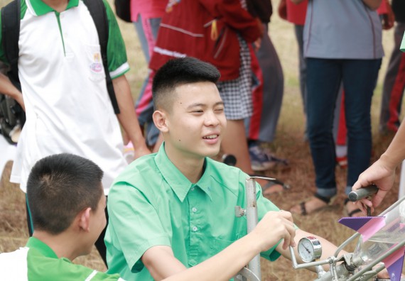 ภาพกิจกรรม การแข่งขันจรวดขวดน้ำ มัธยมศึกษาปีที่ 1-3 ประจำปี 2561