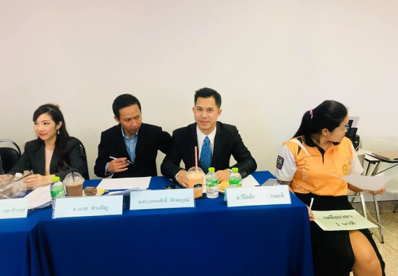 ภาพกิจกรรม การแข่งขันการพูดทางวิทยาศาสตร์ มัธยมศึกษาปีที่ 1-3 ประจำปี 2561