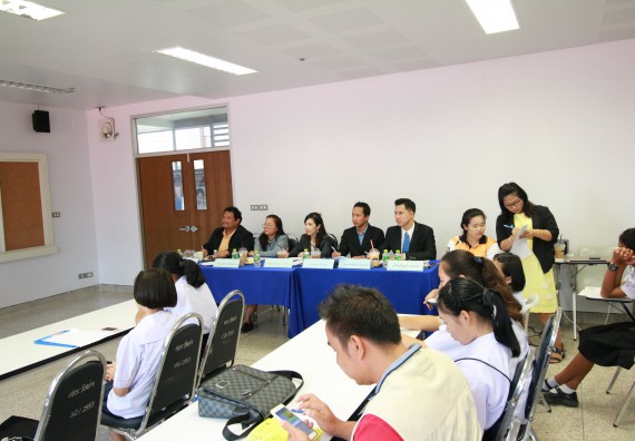 ภาพกิจกรรม การแข่งขันการพูดทางวิทยาศาสตร์ มัธยมศึกษาปีที่ 1-3 ประจำปี 2561