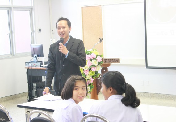 ภาพกิจกรรม การแข่งขันการพูดทางวิทยาศาสตร์ มัธยมศึกษาปีที่ 1-3 ประจำปี 2561