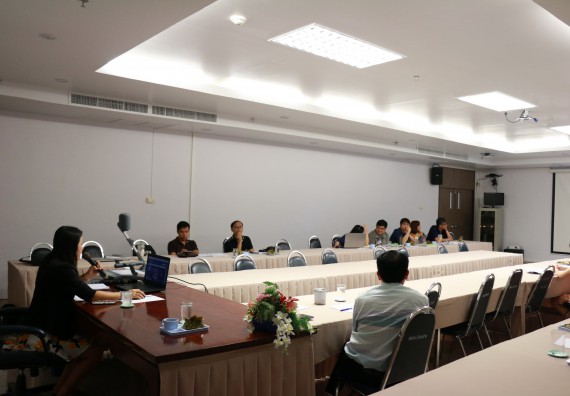 ภาพกิจกรรม คณะวิทยาศาสตร์และเทคโนโลยี จัดอบรมเชิงปฏิบัติการเรื่องการพัฒนาบุคลากรเข้าสู่ตำแหน่งทางวิชาการ และอบรมทักษะภาษาอังกฤษให้กับบุคลากรสายสอนและสายสนับสนุน