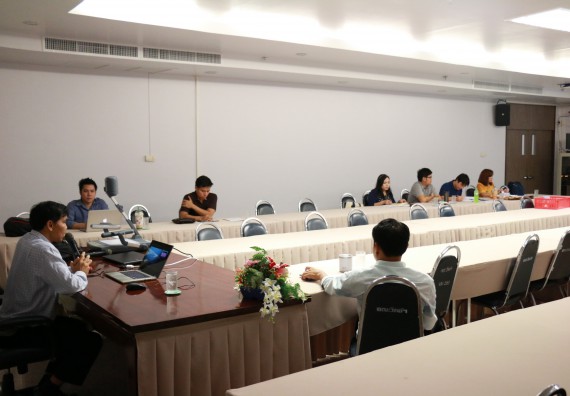 ภาพกิจกรรม คณะวิทยาศาสตร์และเทคโนโลยี จัดอบรมเชิงปฏิบัติการเรื่องการพัฒนาบุคลากรเข้าสู่ตำแหน่งทางวิชาการ และอบรมทักษะภาษาอังกฤษให้กับบุคลากรสายสอนและสายสนับสนุน