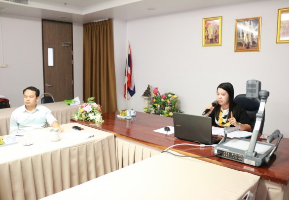 ภาพกิจกรรม คณะวิทยาศาสตร์และเทคโนโลยี จัดอบรมเชิงปฏิบัติการเรื่องการพัฒนาบุคลากรเข้าสู่ตำแหน่งทางวิชาการ และอบรมทักษะภาษาอังกฤษให้กับบุคลากรสายสอนและสายสนับสนุน