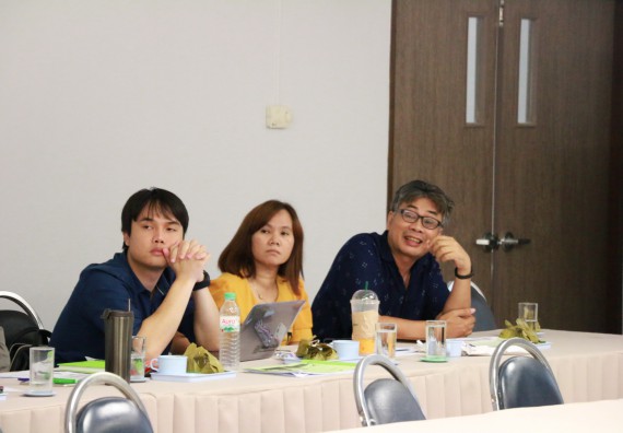 ภาพกิจกรรม คณะวิทยาศาสตร์และเทคโนโลยี จัดอบรมเชิงปฏิบัติการเรื่องการพัฒนาบุคลากรเข้าสู่ตำแหน่งทางวิชาการ และอบรมทักษะภาษาอังกฤษให้กับบุคลากรสายสอนและสายสนับสนุน